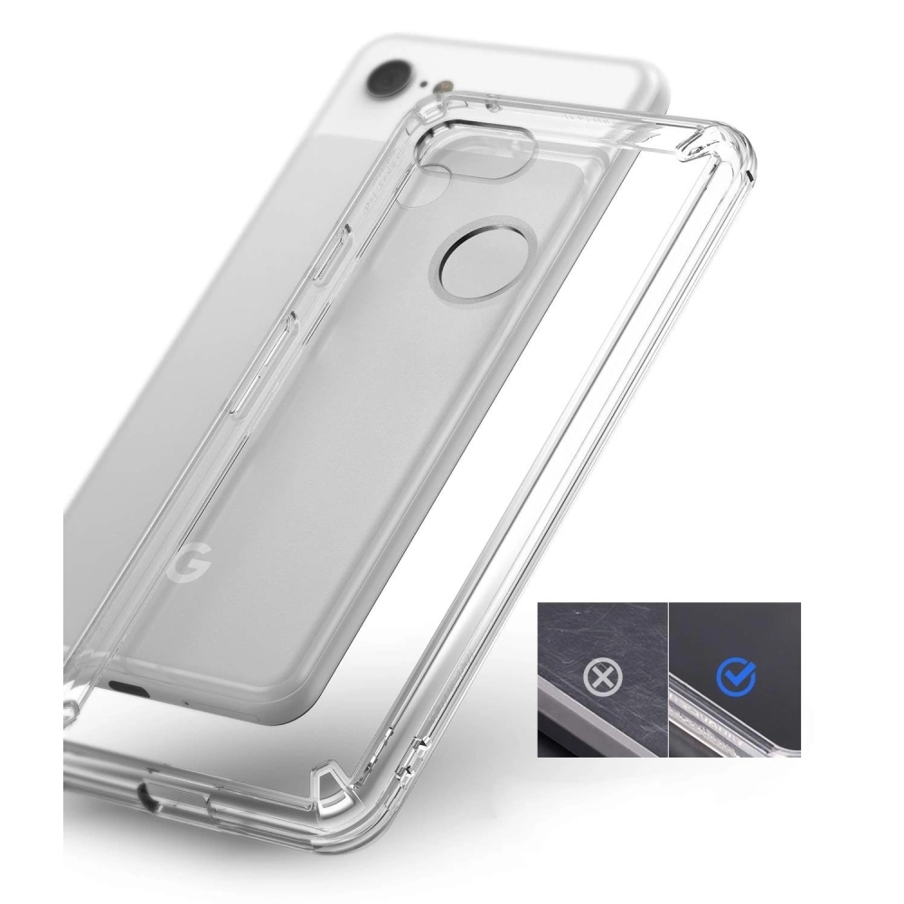 Etui Ringke Fusion Google Pixel 3 Clear