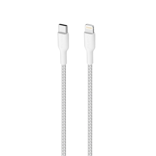 Kup Kabel PURO Fabric Ultra Strong schwerlast USB-C/Lightning MFi 1,2m (weiß) - PUR510WHT - {ean13} - Sklep Home Screen