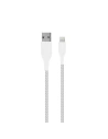 Kup Kábel PURO Fabric Ultra Strong nehéz igénybevételű USB-A/Lightning MFi 1,2m (fehér) - PUR512WHT - {ean13} - Sklep Home Screen