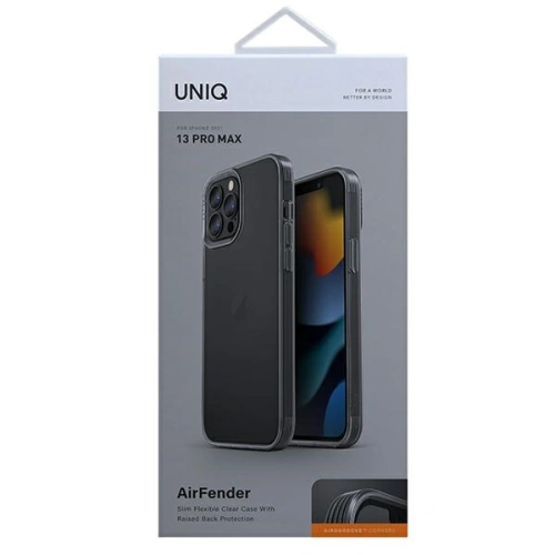 Kup Case UNIQ Air Fender Apple iPhone 13 Pro Max grau/rauchgrau - UNIQ460GRY - {ean13} - Sklep Home Screen
