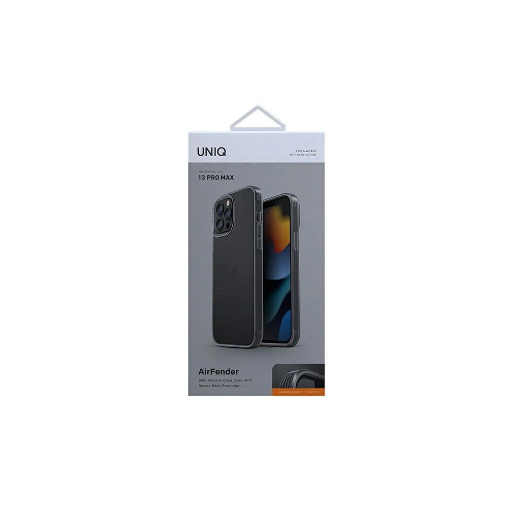 Etui UNIQ Air Fender Apple iPhone 13 Pro Max szary/smoked grey