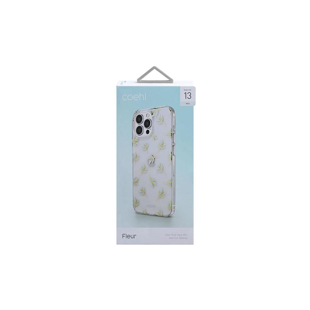 Etui UNIQ Coehl Fleur Apple iPhone 13 Pro niebieski/sky blue
