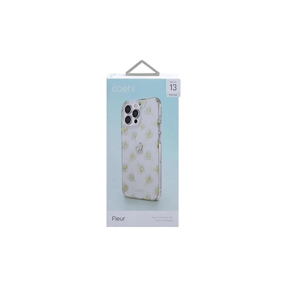 Etui UNIQ Coehl Fleur Apple iPhone 13 Pro Max niebieski/sky blue
