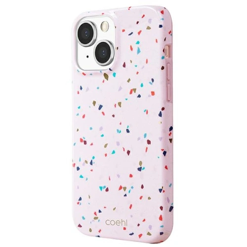 Kup Etui UNIQ Coehl Terrazzo Apple iPhone 13 rózsaszín/blush pink - UNIQ483PNK - {ean13} - Sklep Home Screen