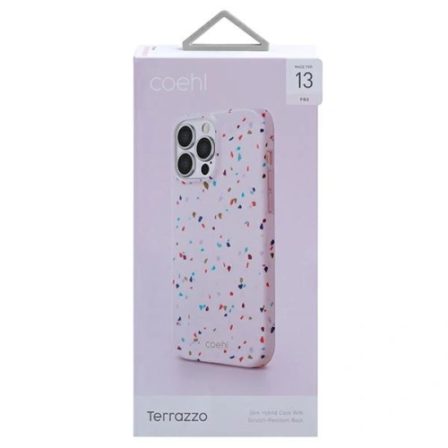Kup Etui UNIQ Coehl Terrazzo Apple iPhone 13 Pro rózsaszín/blush pink - UNIQ485PNK - {ean13} - Sklep Home Screen