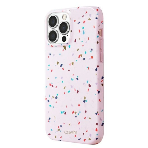 Kup Etui UNIQ Coehl Terrazzo Apple iPhone 13 Pro Max różowy/blush pink - UNIQ487PNK - {ean13} - Sklep Home Screen