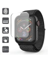 Kup 2x Szkło hartowane z klejem UV Whitestone Dome Glass Apple Watch 4/5/6/7/8/9/SE 44/45mm Clear - WSD014 - {ean13} - Sklep Home Screen