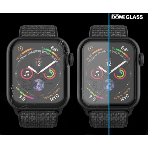 Kup 2x Szkło hartowane z klejem UV Whitestone Dome Glass Apple Watch 4/5/6/7/8/9/SE 44/45mm Clear - WSD014 - {ean13} - Sklep Home Screen