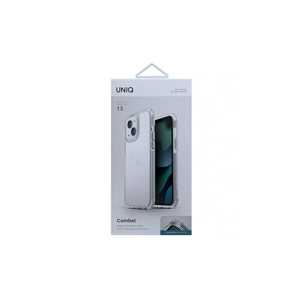 Etui UNIQ Combat Apple iPhone 13 przezroczysty/crystal clear