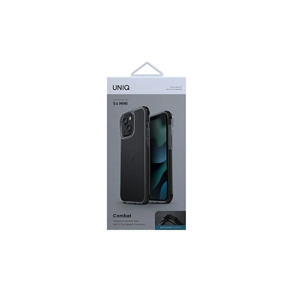 Etui UNIQ Combat Apple iPhone 13 mini czarny/carbon black