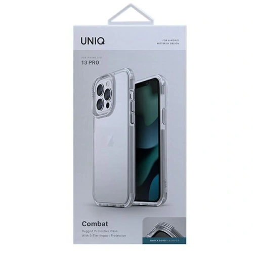 Kup Etui UNIQ Combat Apple iPhone 13 Pro transparent/crystal clear - UNIQ496CL - {ean13} - Sklep Home Screen