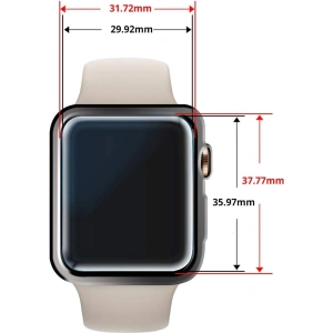 Kup 2x Szkło hartowane z klejem UV Whitestone Dome Glass Apple Watch 4/5/6/7/8/9/SE 44/45mm Clear - WSD014 - {ean13} - Sklep Home Screen