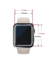 Kup 2x Szkło hartowane z klejem UV Whitestone Dome Glass Apple Watch 4/5/6/7/8/9/SE 44/45mm Clear - WSD014 - {ean13} - Sklep Home Screen