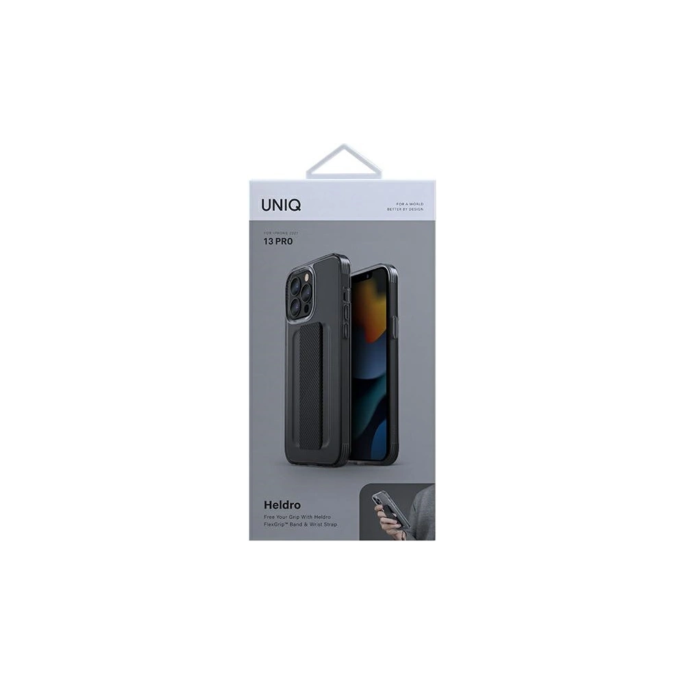Etui UNIQ Heldro Apple iPhone 13 Pro dymny/smoke