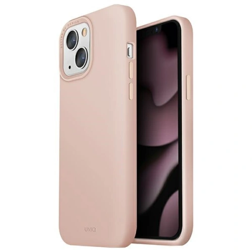 Kup Etui UNIQ Lino Hue MagSafe Apple iPhone 13 rózsaszín/blush pink - UNIQ508PNK - {ean13} - Sklep Home Screen