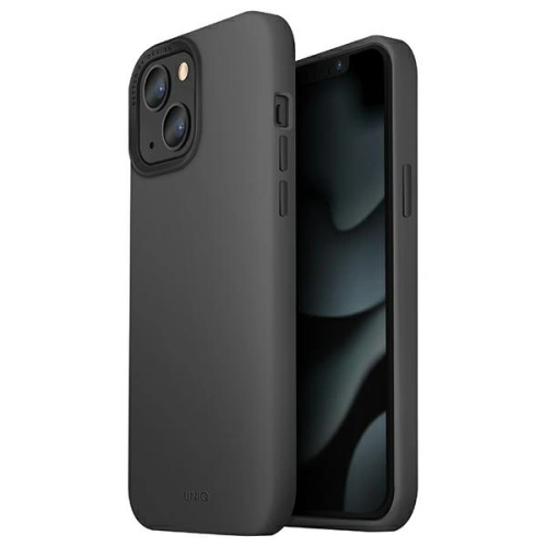 Kup Etui UNIQ Lino Hue MagSafe Apple iPhone 13 šedá/charcoal grey - UNIQ509GRY - {ean13} - Sklep Home Screen