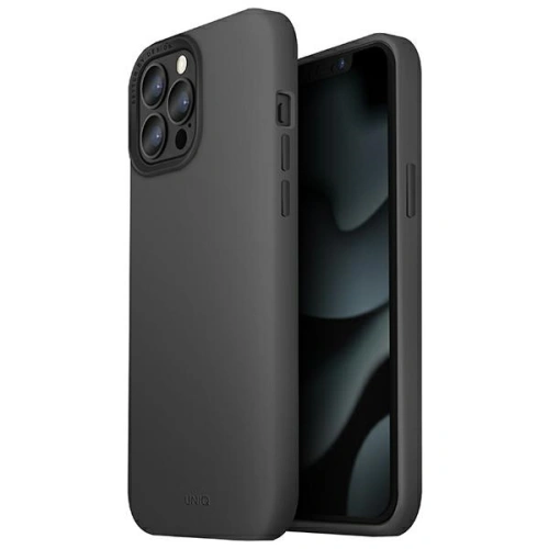 Kup Etui UNIQ Lino Hue MagSafe Apple iPhone 13 Pro šedá/charcoal grey - UNIQ511GRY - {ean13} - Sklep Home Screen