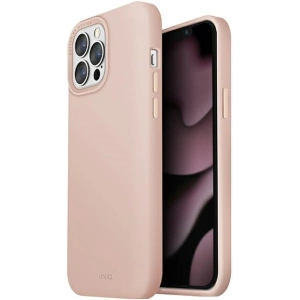 Etui UNIQ Lino Hue MagSafe Apple iPhone 13 Pro Max różowy/blush pink
