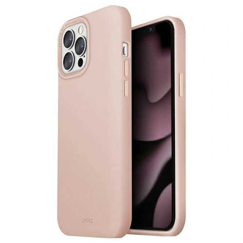 Kup Etui UNIQ Lino Hue MagSafe Apple iPhone 13 Pro Max růžový/blush pink - UNIQ512PNK - {ean13} - Sklep Home Screen