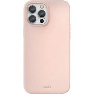 Etui UNIQ Lino Hue MagSafe Apple iPhone 13 Pro Max różowy/blush pink