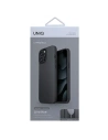 Kup Etui UNIQ Lino Hue MagSafe Apple iPhone 13 Pro Max šedý/charcoal grey - UNIQ513GRY - {ean13} - Sklep Home Screen