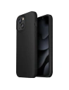 Etui UNIQ Lino pentru Apple iPhone 13 negru/cerneală neagră