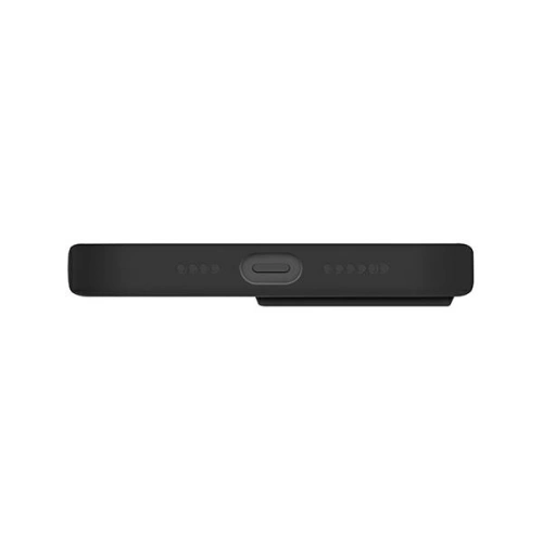 Kup Etui UNIQ Lino pentru Apple iPhone 13 negru/cerneală neagră - UNIQ514BLK - {ean13} - Sklep Home Screen