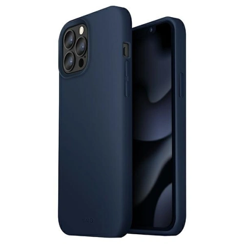Kup Etui UNIQ Lino Apple iPhone 13 Pro albastru/marine blue - UNIQ518BLU - {ean13} - Sklep Home Screen