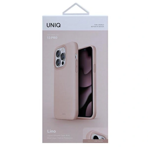 Kup Apple UNIQ Lino Tasche iPhone 13 Pro rosa/rosa - UNIQ519PNK - {ean13} - Sklep Home Screen