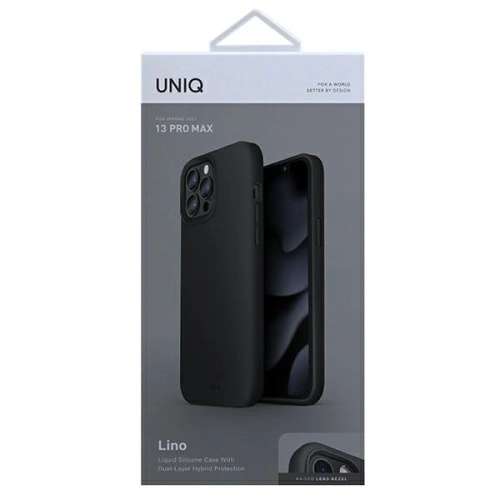 Buy UNIQ Lino Apple iPhone 13 Pro Max ink black - UNIQ520BLK - {ean13} - Home Screen Store Europe