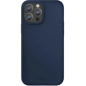 Etui UNIQ Lino Apple iPhone 13 Pro Max niebieski/marine blue