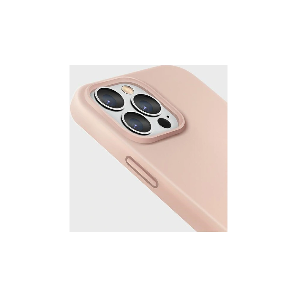 Etui UNIQ Lino Apple iPhone 13 Pro Max różowy/blush pink