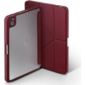 Kup Etui UNIQ Moven Apple iPad mini 2021 (6. generációs) / iPad mini 8.3" 2024 7gen Antimikrobiális bordó/burgundi - UNIQ523BRG - {ean13} - Sklep Home Screen