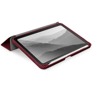 Kup Etui UNIQ Moven Apple iPad mini 2021 (6. generációs) / iPad mini 8.3" 2024 7gen Antimikrobiális bordó/burgundi - UNIQ523BRG - {ean13} - Sklep Home Screen