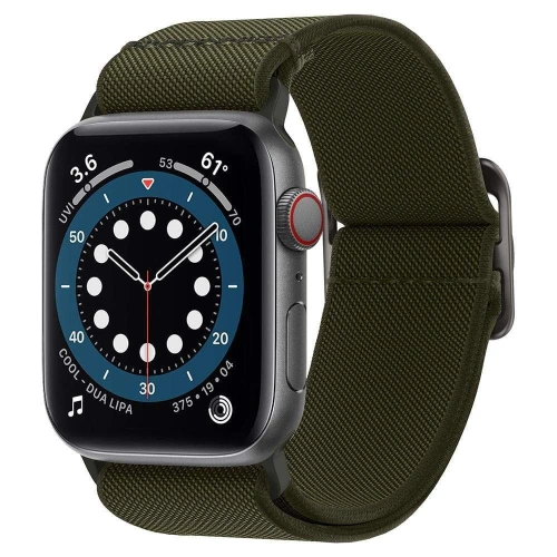 Kup Pasek Spigen Fit Lite Apple Watch 4/5/6/7/SE 40/41mm Khaki - SPN1969KHA - {ean13} - Sklep Home Screen