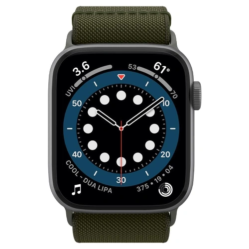 Kup Pasek Spigen Fit Lite Apple Watch 4/5/6/7/SE 40/41mm Khaki - SPN1969KHA - {ean13} - Sklep Home Screen