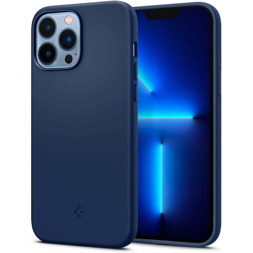 Etui Spigen Silicone Fit Apple iPhone 13 Pro Max Navy Blue