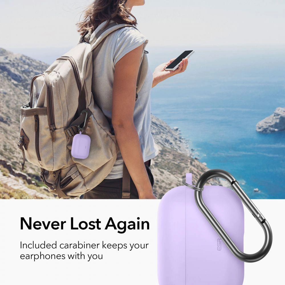 Etui ESR Bounce Apple AirPods 3 Lavender