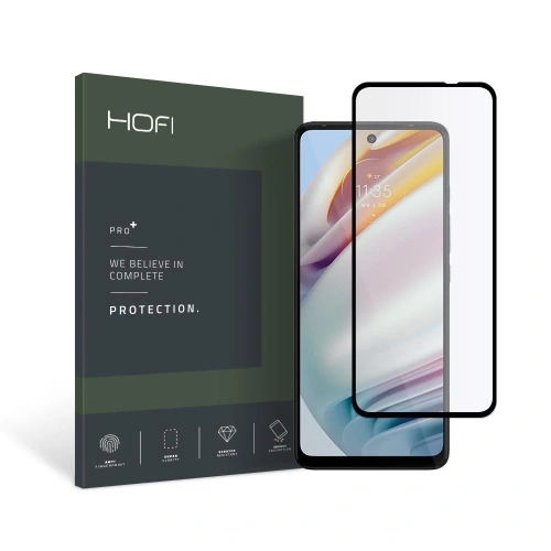 Kup Edzett üveg Hofi Glass Pro+ Motorola Moto G60 Fekete - HOFI162BLK - {ean13} - Sklep Home Screen