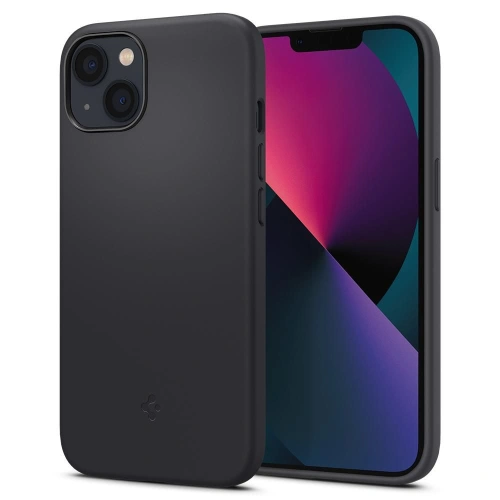 Kup Etui Spigen Silicone Fit Apple iPhone 13 Fekete - SPN1972BLK - {ean13} - Sklep Home Screen