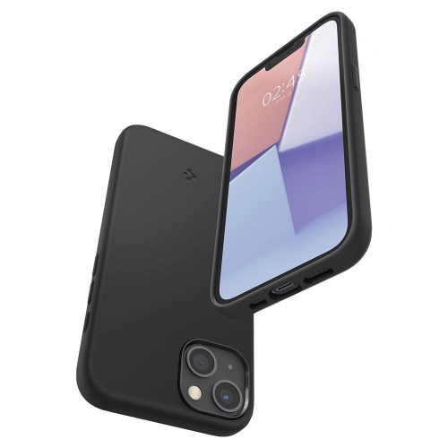 Kup Etui Spigen Silicone Fit Apple iPhone 13 Fekete - SPN1972BLK - {ean13} - Sklep Home Screen