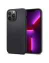 Spigen Apple Hülle Silikon Fit iPhone 13 Pro Max Schwarz