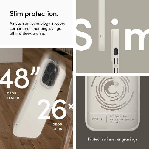 Kup Spigen Apple Case Cyrill Farbe Ziegelstein iPhone 13 Pro Max Creme - SPN1977CRE - {ean13} - Sklep Home Screen