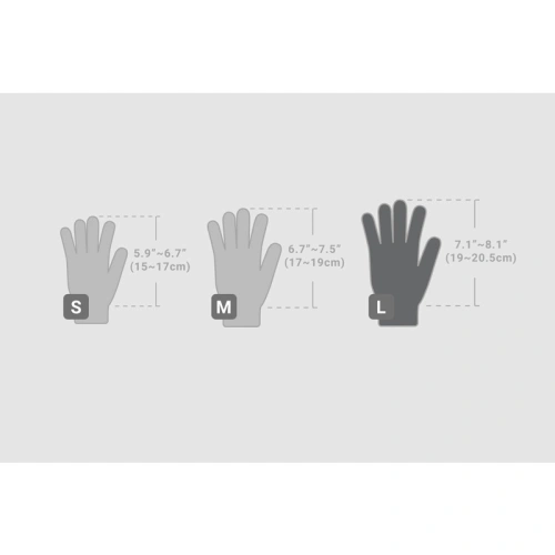 Kup Moshi Smartphone-Handschuhe Digits Touchscreen-Handschuhe (M) (Hellgrau) - MOSH206GRY - {ean13} - Sklep Home Screen