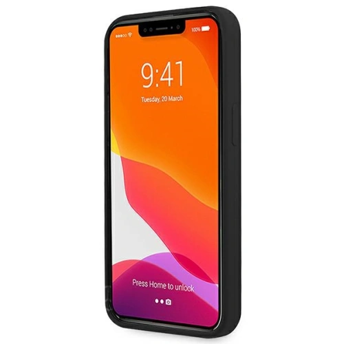 Buy BMW BMHCP13MSILBK Apple iPhone 13 black hardcase Silicone Signature - BMW241BLK - {ean13} - Home Screen Store Europe