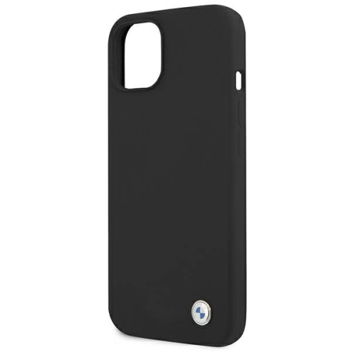 Kup BMW Apple Tasche BMHCP13MSILBK iPhone 13 schwarz/schwarz Hardcase Silikon Signature - BMW241BLK - {ean13} - Sklep Home Screen