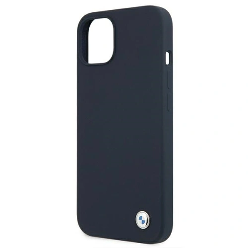 Kup Etui BMW BMHCP13MSILNA Apple iPhone 13 sötétkék/hardcase Silicone Signature - BMW242NAV - {ean13} - Sklep Home Screen