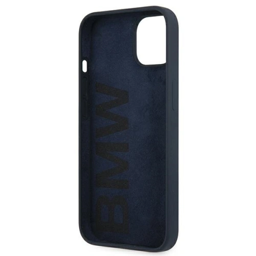 Kup Etui BMW BMHCP13MSILNA Apple iPhone 13 sötétkék/hardcase Silicone Signature - BMW242NAV - {ean13} - Sklep Home Screen