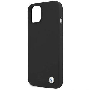 Kup BMW Apple Tasche BMHCP13SSILBK iPhone 13 mini schwarz/schwarz Hardcase Silikon Signature - BMW243BLK - {ean13} - Sklep Home Screen