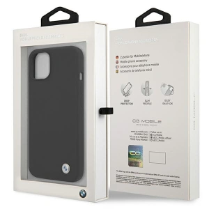 Kup BMW Apple Tasche BMHCP13SSILBK iPhone 13 mini schwarz/schwarz Hardcase Silikon Signature - BMW243BLK - {ean13} - Sklep Home Screen